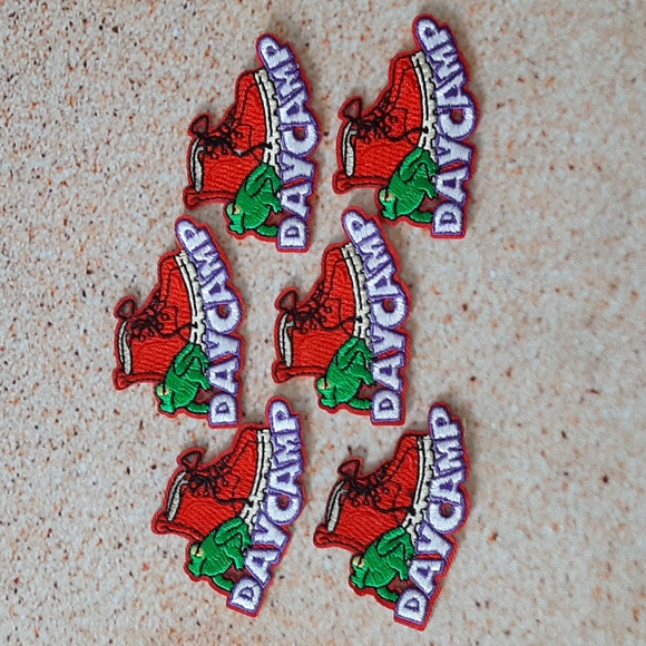 Day Camp - Girl Scout Fun Patch Bundle - NEW Iron On 🦋❤ - Picture 1 of 2